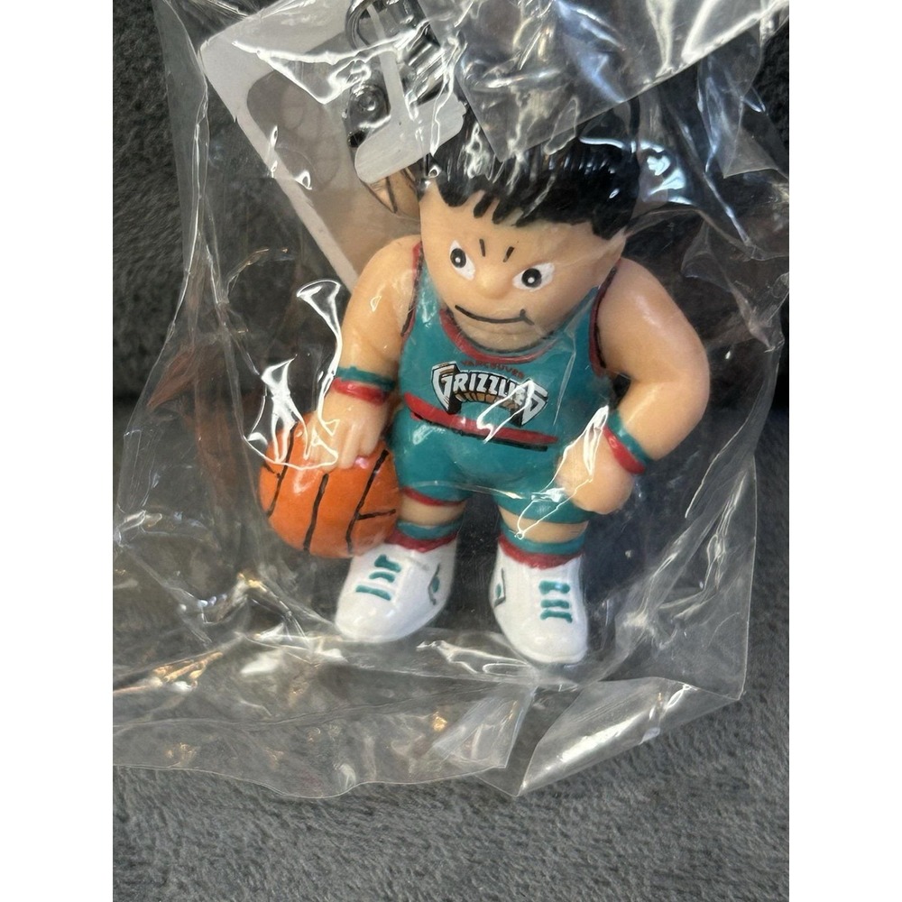 Vintage 1988 Lil Sports Brat Memphis Grizzlies NBA Basketball Keychain Sealed